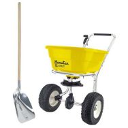 Kit : Epandeur pneumatique 40L + Pelle à neige aluminium