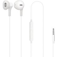 Kit Piéton Stéréo pour iPhone 5 et 6 iPad et Android - Blanc
