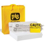 Kit absorbant portable hydrocarbures