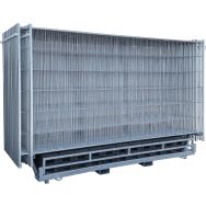 Kit clôture TWIN avec traverse de stockage et de transport