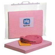 Kit d'absorbant chimique en sac clipsable 13 L