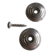 Kit de 200 pastilles podotactiles à visser inox 304