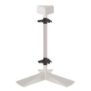 Kit de 2 brides pour poteau 3 poubelles à poser - gris manganese-Rossignol Pro