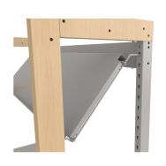 Kit de 2 supports pour inclinaison de tablettes rayonnage Ellipse - Manutan Expert