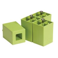 Kit de 4 pieds pour meuble Confetti - coloris vert