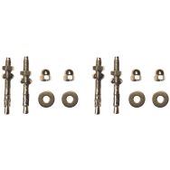 Kit de fixation pour sol béton 4 points d'ancrage - goujons