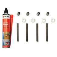 Kit de fixation sol béton pour abris BUTON DESIGN
