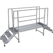 Kit de marches accès avec système de madriers - Schake