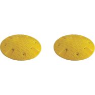 Kit de ralentisseur rond, Ø425x50mm, jaune
