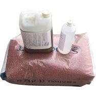 Kit de réparation sol coulé rouge