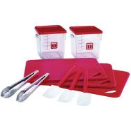 Kit de restauration 12 pièces Viande Crue Rubbermaid