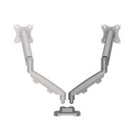 Kit de transformation bras porte-écran simple à double Gris