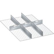 Kit matériel subdivision 27x36E (LxPxH) 459x612x75mm -Lista