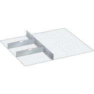 Kit matériel subdivision 36x36E (LxPxH) 612x612x300mm-lista