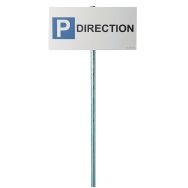 Kit panneau parking - P direction