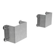 Kit passage de fourches pour conteneur 2 roues 80l à 340l acier galva