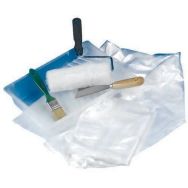Kit peinture - Bac rouleau pinceau couteau et bâche