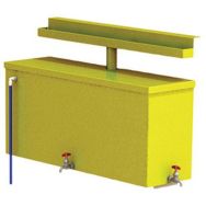 Kit récupération d'eau 100L pour poulailler alu Urbemob