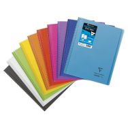 Koverbook cahier dessin 22,5x29,7cm spiralé 100p papier blanc 125 g - Lot de 10