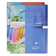 Koverbook t. P piqué polypro transparent 24x32cm 64p séyès-uni coloris assortis