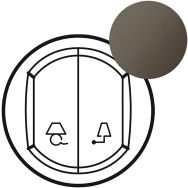 LEGRAND - Enjoliveur ergonomique graphite pour commande