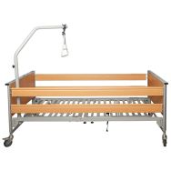 LIT médicalisé ECOFIT S 3 fonctions plicature+latte barrière bois