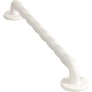 La barre de douche plastifiée Grip Blanc