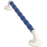La barre de douche plastifiée Grip Bleu