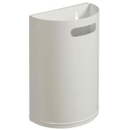 La poubelle murale ROSSIGNOL Basic 20 l - Blanc-Rossignol Pro