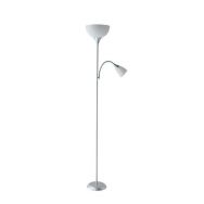 Lampadaire Aman liseuse gris