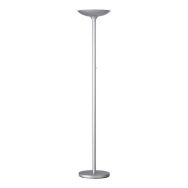 Lampadaire led varialux prise europe gris métal