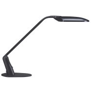 Lampe Duo Led noire sur socle prise europe
