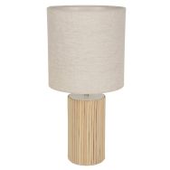 Lampe RIVA L H51 cm naturel Corep