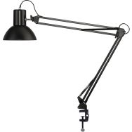 Lampe Success noire avec pince et socle