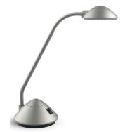 Lampe de bureau LED MAULarc, argenté