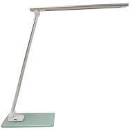 Lampe de bureau LED Poppy Unilux Blanc/Gris métal