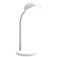 Lampe de bureau led tamy blanc