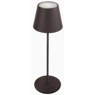 Lampe de table tactile LED rechargeable noir