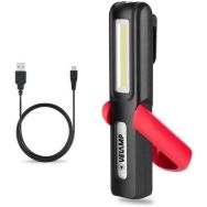 Lampe de travail 2 en 1 rechargeable avec aimant 2x3W