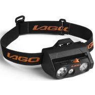 Lampe frontale rechargeable FULGO - 3 faisceaux blancs