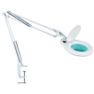 Lampe loupe circulaire LED 650 lm - Grossisement 1.75x Pince-étau
