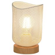 Lampe métal OTTAWA H19,50 cm blanc Corep