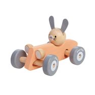 Lapin bolide de course