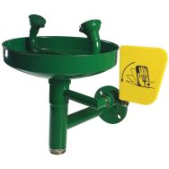 Laveur d'yeux mural cuvette inox - manutan