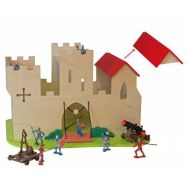 Le château fort du moyen-âge