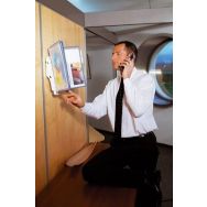 Le kit mural design + 10 pochettes polypropylène bleu A4