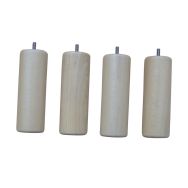 Le lot de 4 pieds pour sommier tapissier