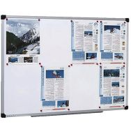 Le panneau affichage ULMANN Médium fond émaillé blanc 64 x 89 cm
