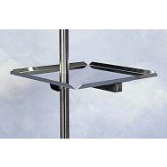 Le plateau carré pour pieds porte-sérum