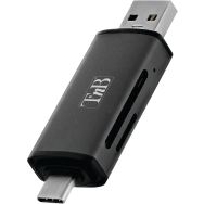 Lecteur USB 3.0 de carte SD et micro SD - Gris